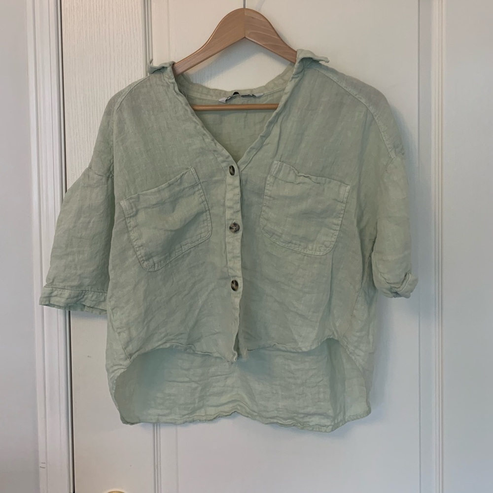 Zara Linen Shirt